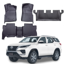 Tapetes Termoformados MatDefender Fortuner SW4 3 filas