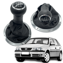 Pera O Pomo Volkswagen Gol Con Base Y Forro Cromado