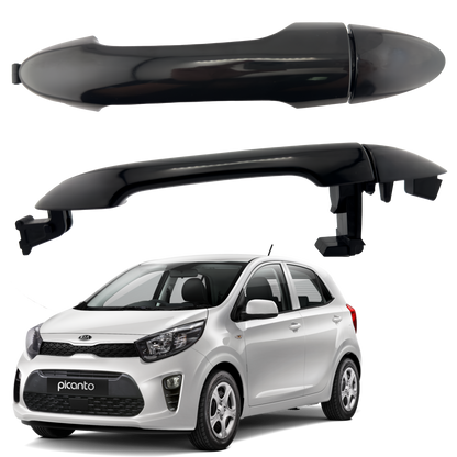Manija Exterior Picanto Trasera Izquierda Negra