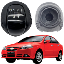 Pera O Pomo Cambios Chevrolet Optra Forrada En Cuero