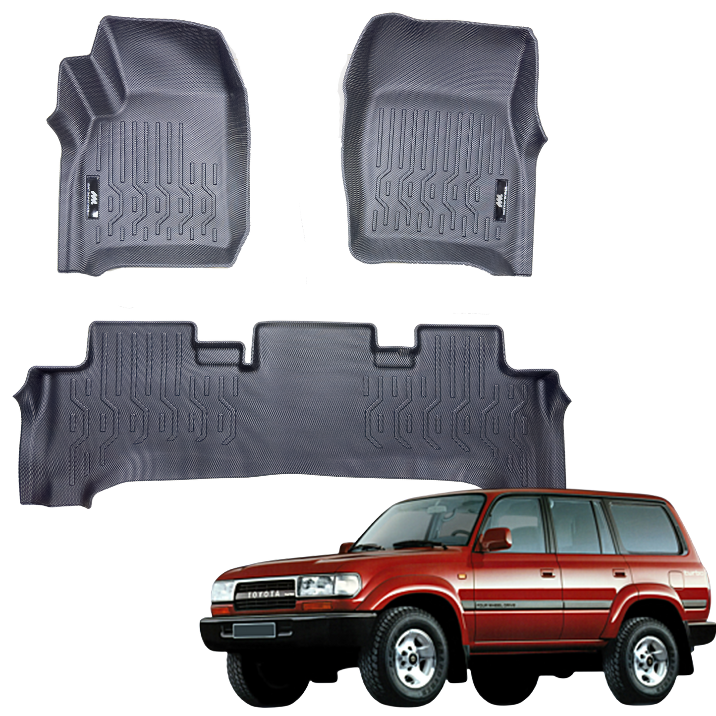 Tapetes Termoformados MatDefender Toyota LC80 1990-2007