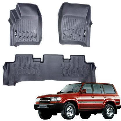 Tapetes Termoformados MatDefender Toyota LC80 1990-2007