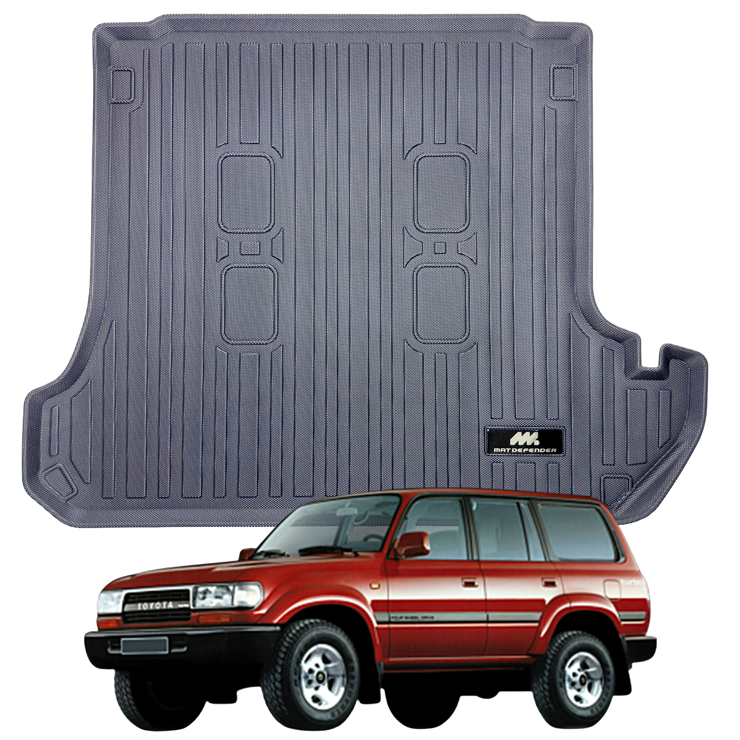 Tapete Baul Termoformados MatDefender Toyota LC80 1990-2007