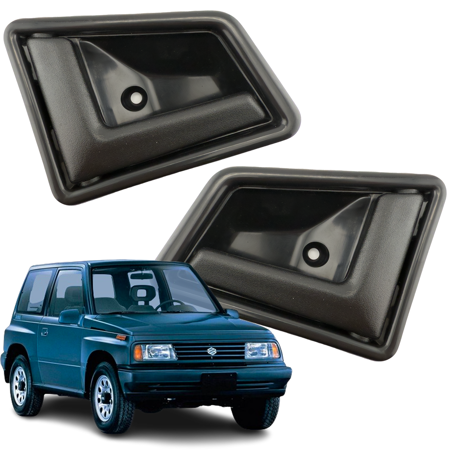 Kit manijas interior x2 Chevrolet Vitara negra