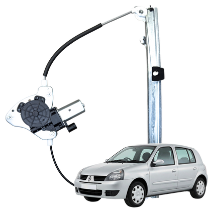 Cremallera Elevavidrio Clio 2 - Symbol Delantera Derecha