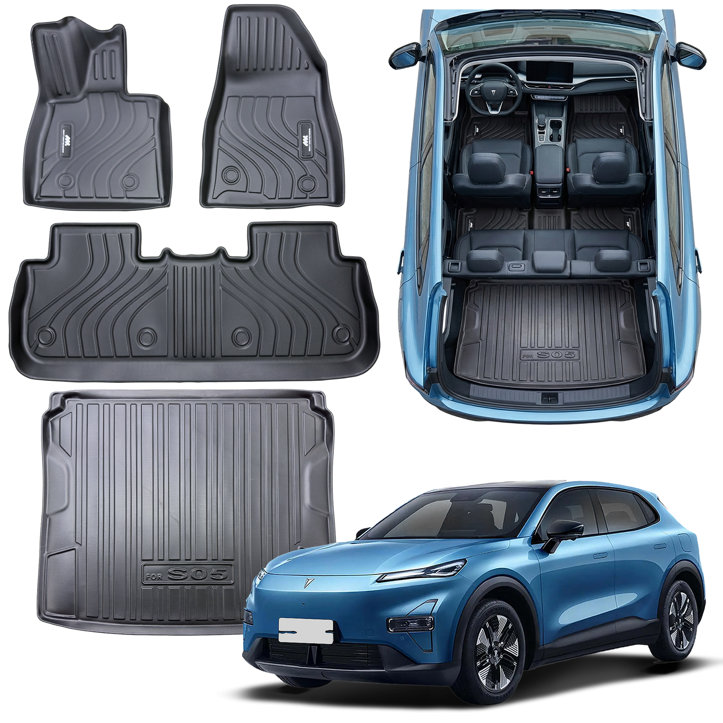 Tapetes y Baul Termoformados MatDefender Deepal S05