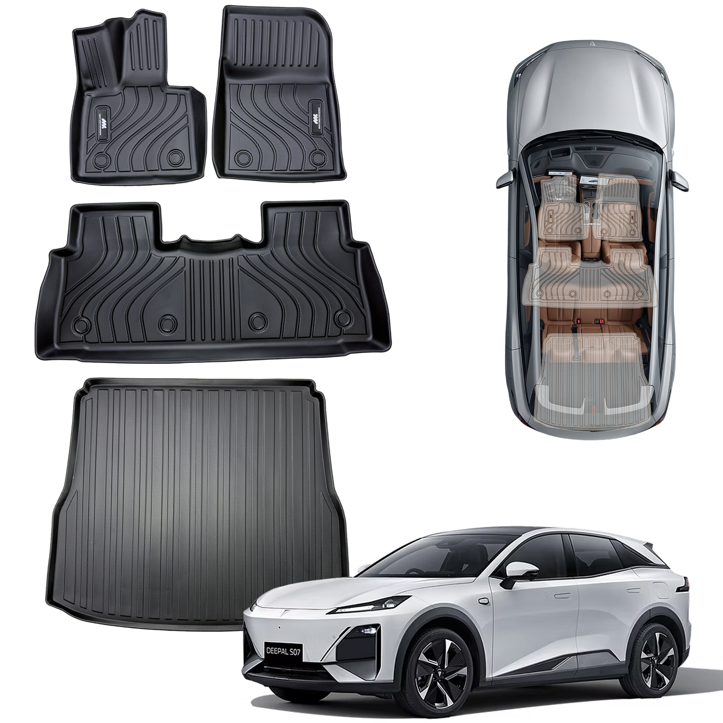 Tapetes y Baul Termoformado MatDefender Deepal S07