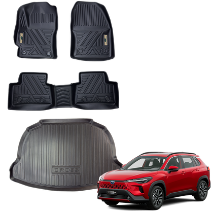 Tapetes Termoformados y Ba&#250;l MatDefender Corolla Cross