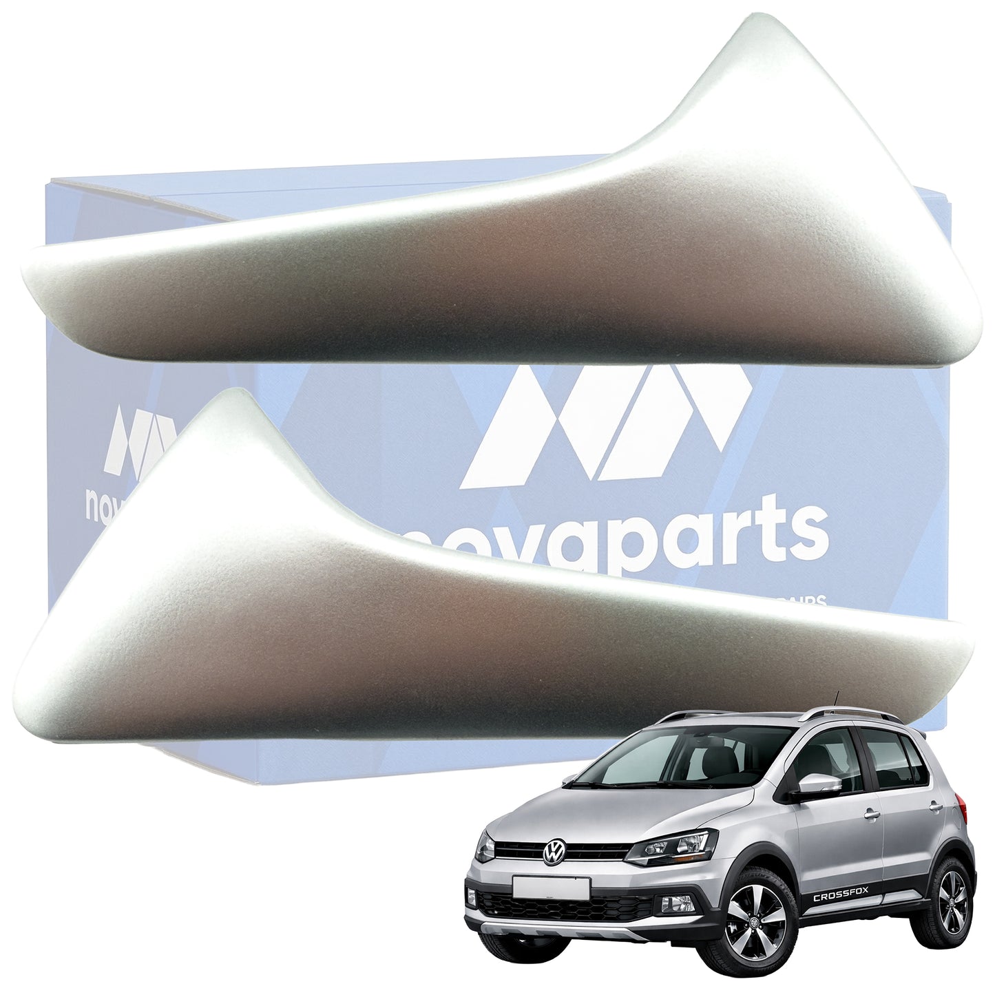 Kit Manijas Interior Crossfox 2012-2020 Izquierda Derecha x2