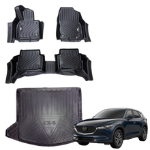 Tapetes Termoformados MatDefender 5D con Baul Mazda CX5