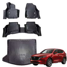 Tapetes Termoformados MatDefender 5D con Baul Mazda CX5