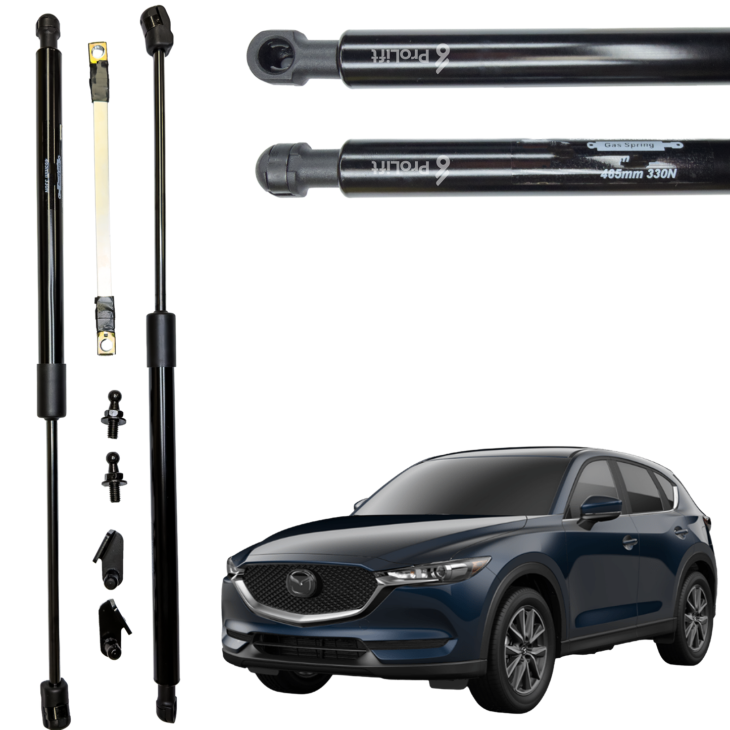 Kit Adaptacion Amortiguadores Capo Mazda CX5 2017-2026