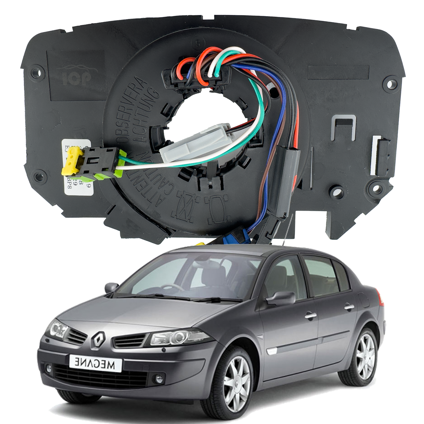 Cinta Airbag Renault Megane 2 - 5 Conectores