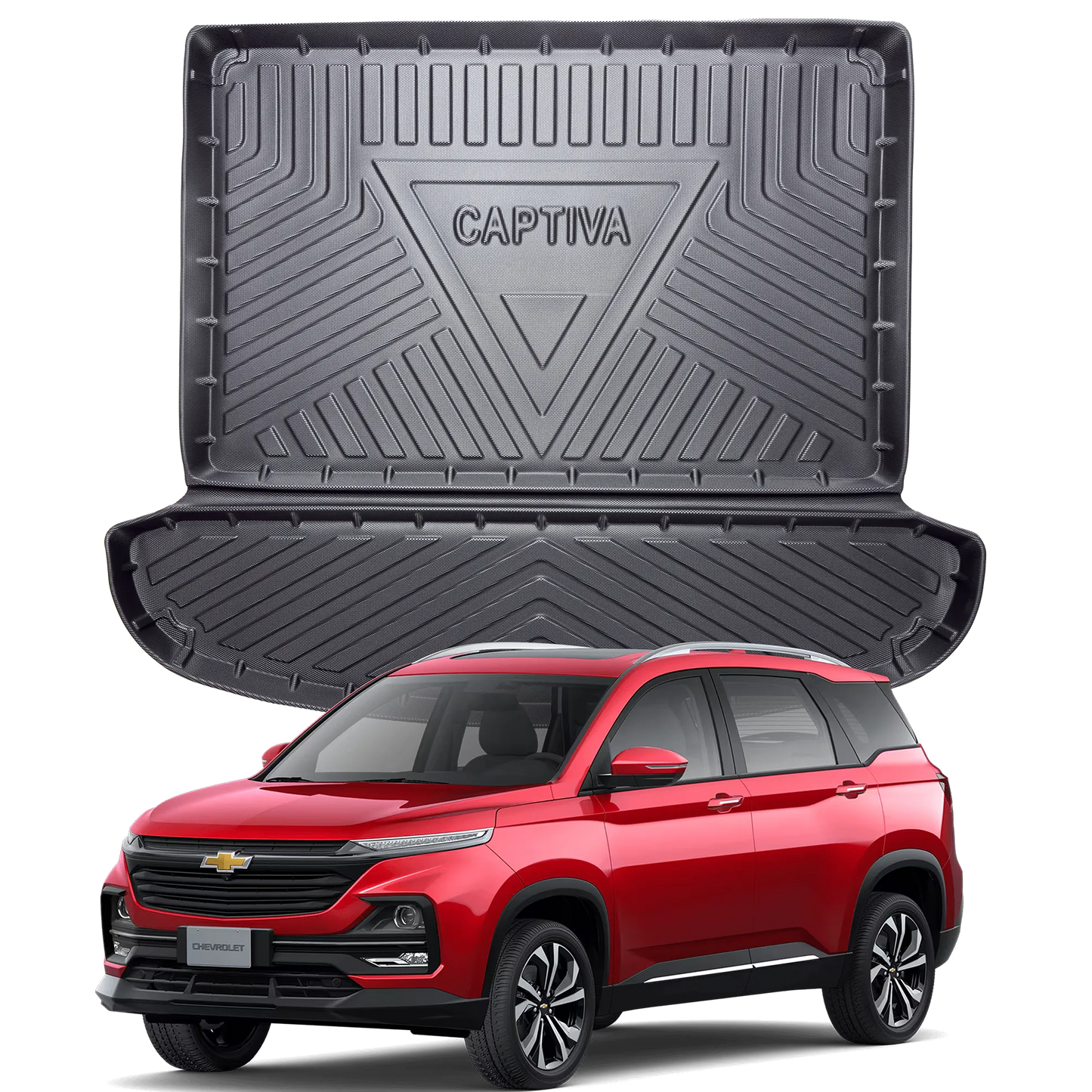 Tapete Ba&#250;l Termoformado Matdefender Captiva Turbo 7 puestos