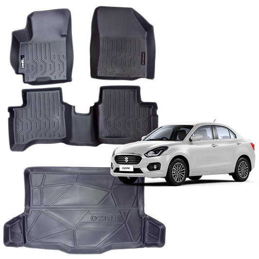 Tapetes Termoformados Baúl MatDefender Swift Dzire 2021 - 24