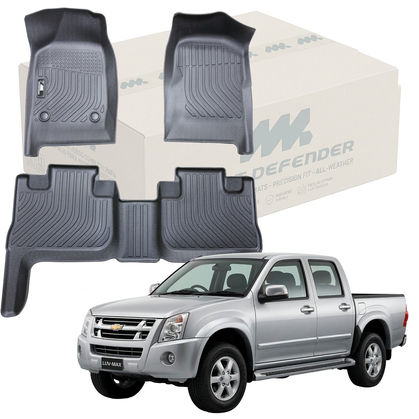 Tapetes Termoformados MatDefender Chevrolet Dmax 2006-2012
