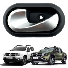 Manija Interior Duster 2012 - 2021 plateada Izquierda