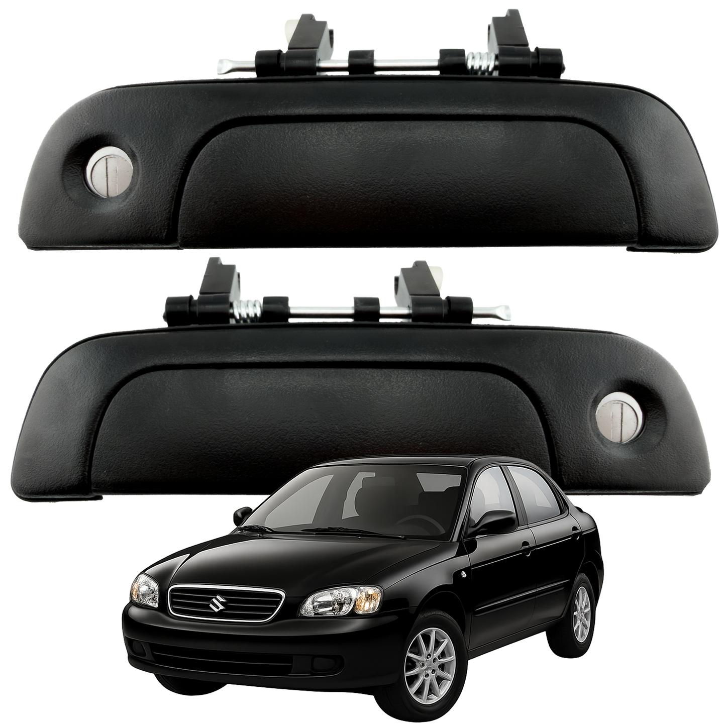 Kit Manijas Exteriores Delanteras con Cilindros para Esteem