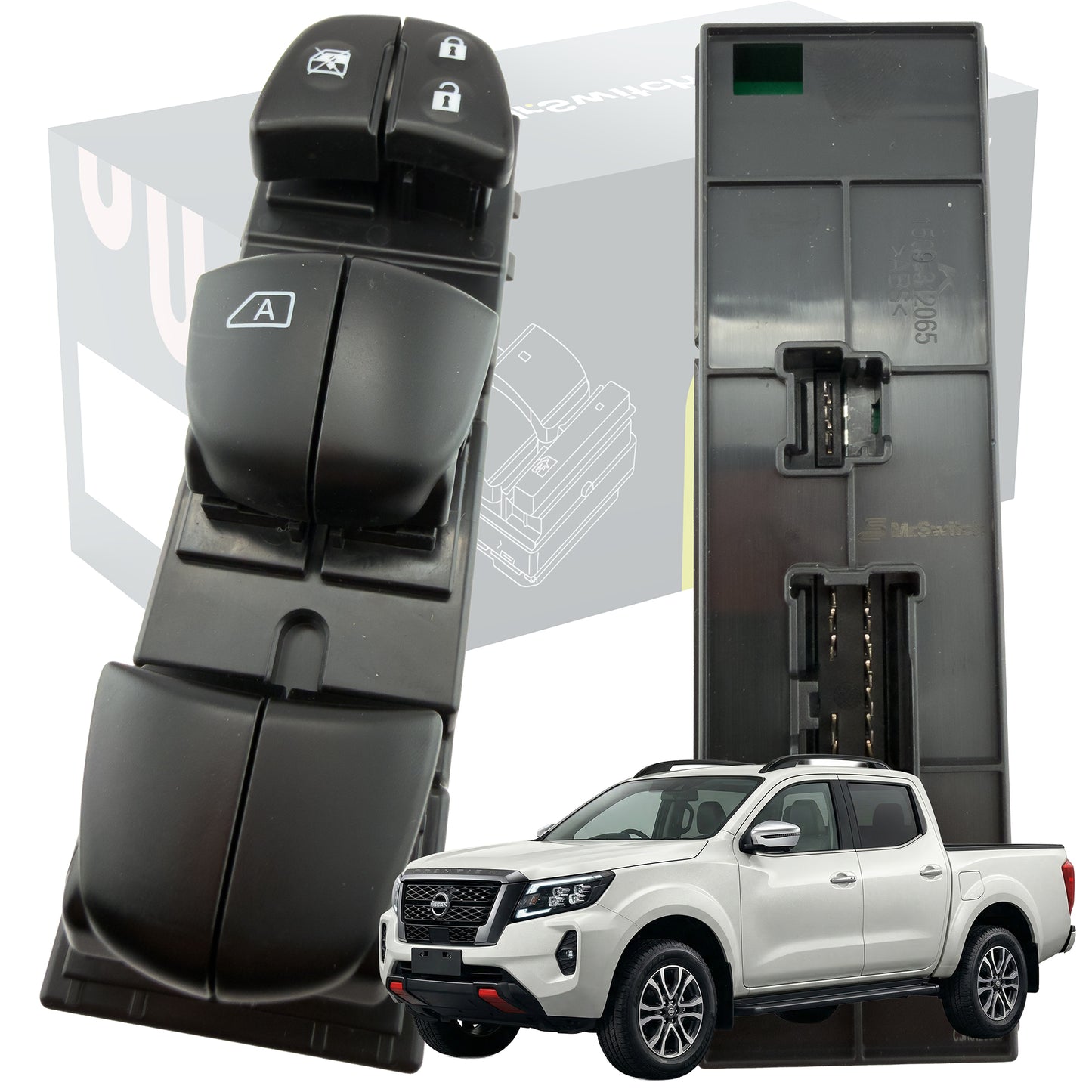 Switch Elevavidrio Principal Nissan Frontier Np300 2016-2026