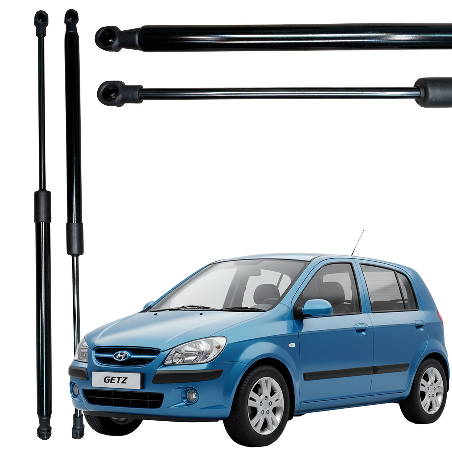 Kit Amortiguadores ProLift Compuerta Getz Modelo 2005 - 2010