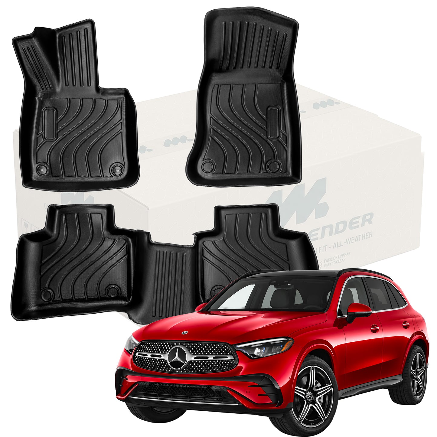 Tapetes Termoformados MatDefender MB GLC300 2023-2026
