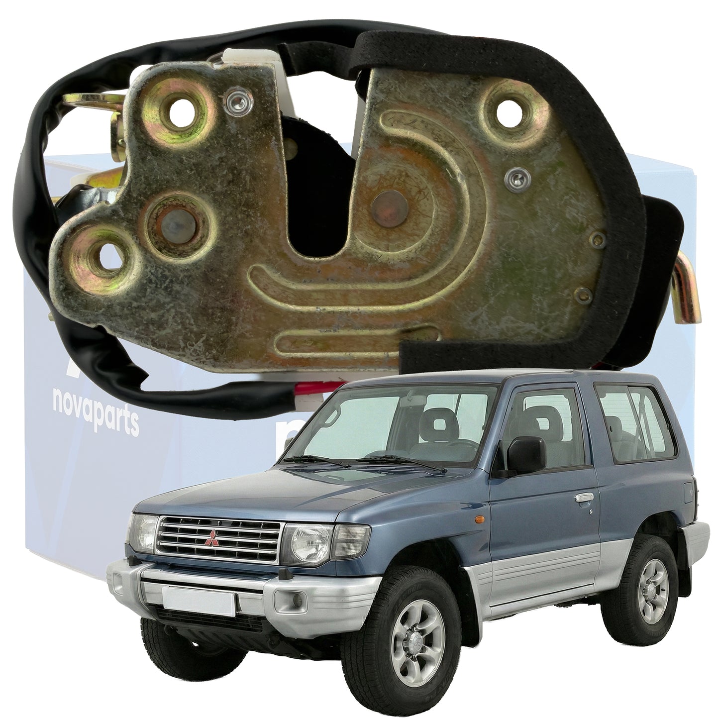 Chapa Compuerta Mitsubishi Montero Pajero Hardtop 1992-2012
