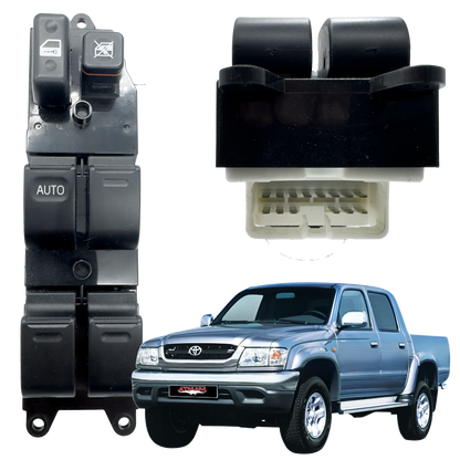 Switch Elevavidrio Principal Toyota Hilux Modelo 97 - 05