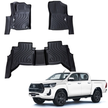 Tapetes Termoformado MatDefender 5D Hilux Revo 2017-2026