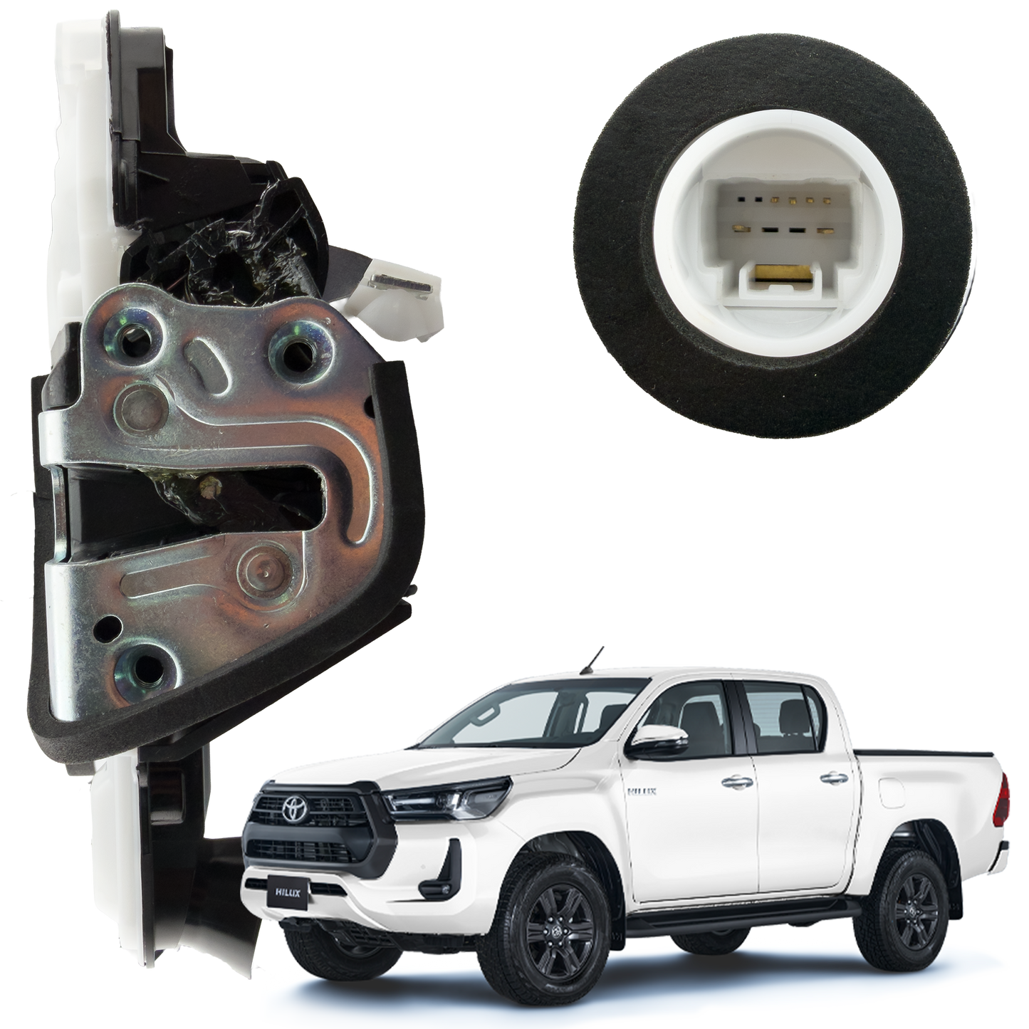 Chapa Puerta Toyota Hilux Revo 2017-2026 Delantera Izquierda