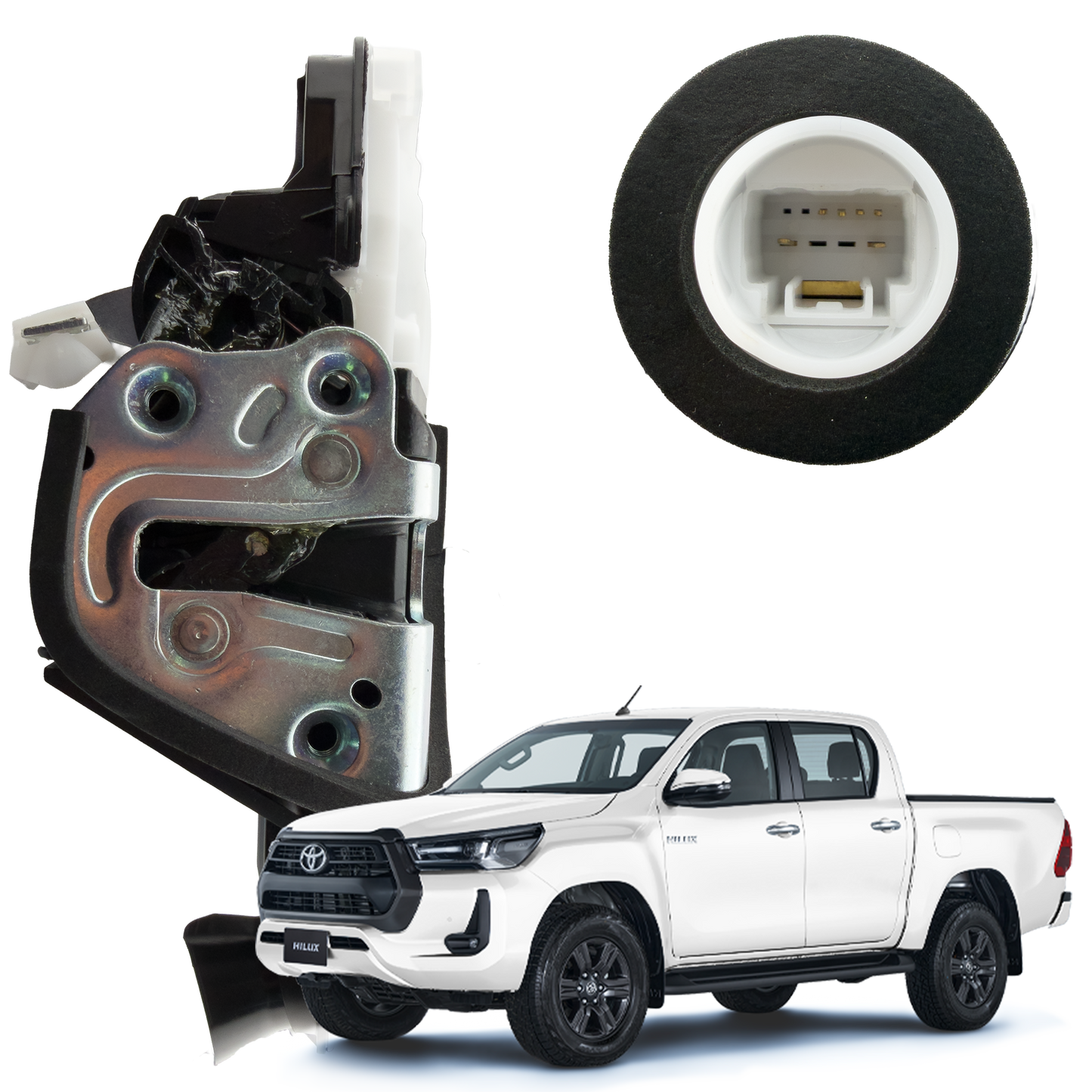 Chapa Puerta Toyota Hilux Revo 2017-2026 Delantera Derecha