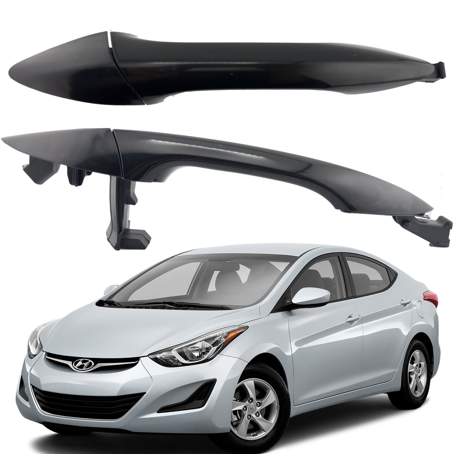 Manija Exterior Elantra I35 Trasera Derecha