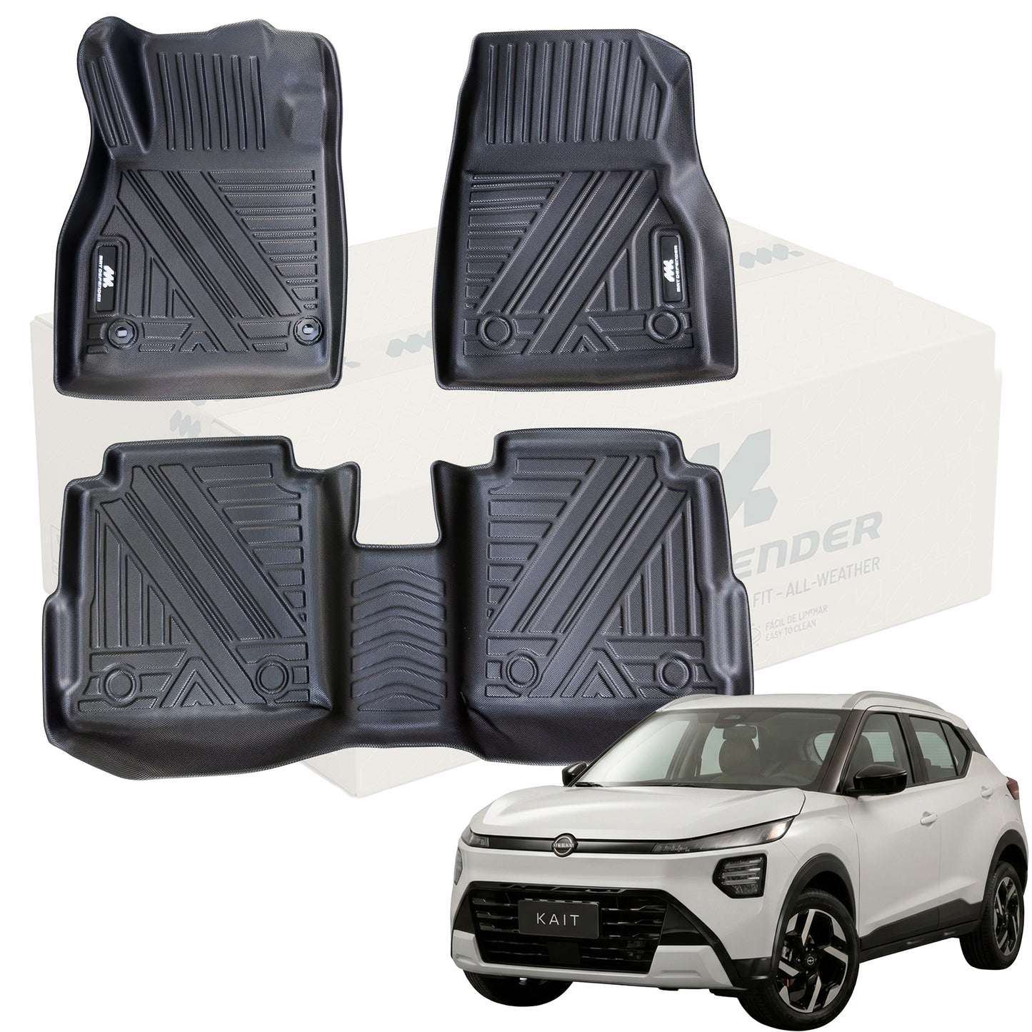 Tapetes Termoformados MatDenderl Nissan Kait