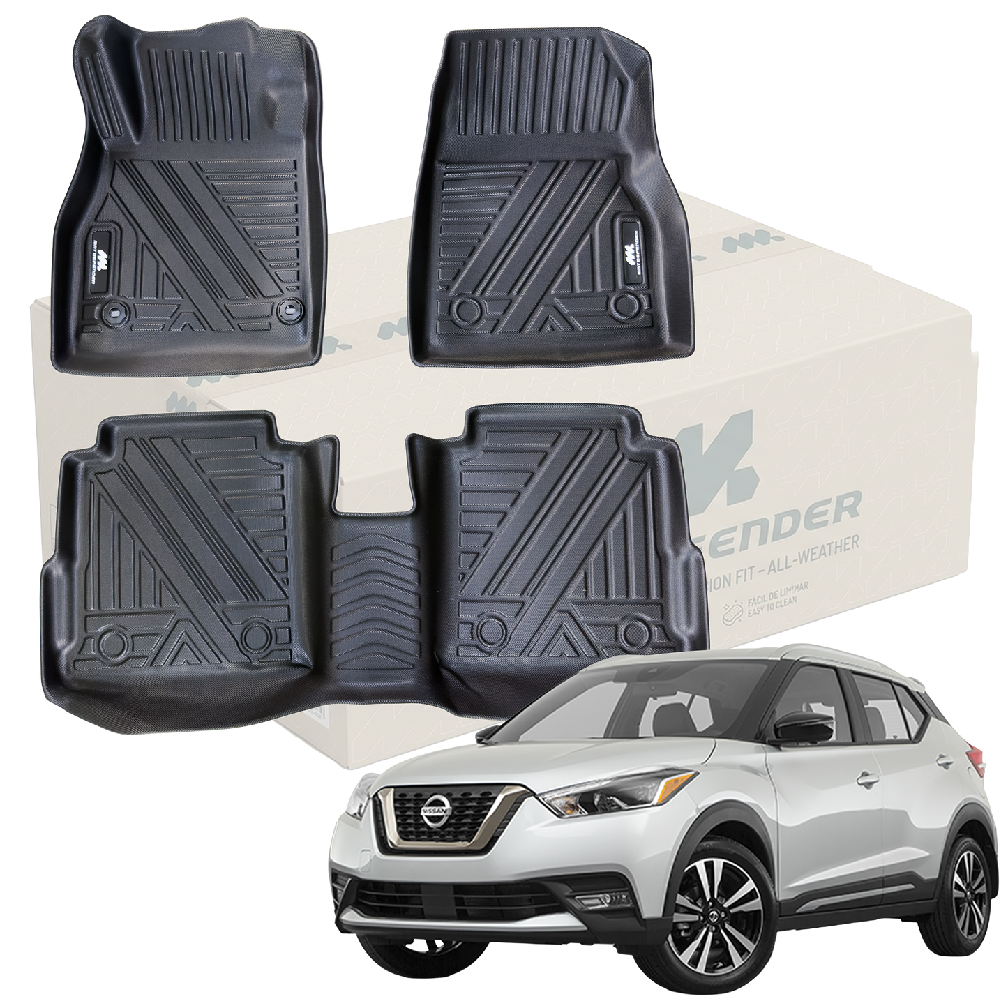 Tapetes Termoformados Matdefender Nissan Kicks / Kicks Play