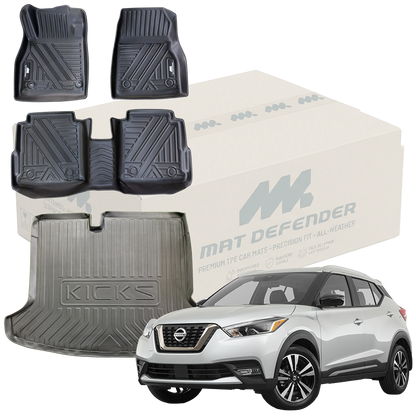 Tapetes Termoformados y Baul Nissan Kicks - Play 2017 - 2025
