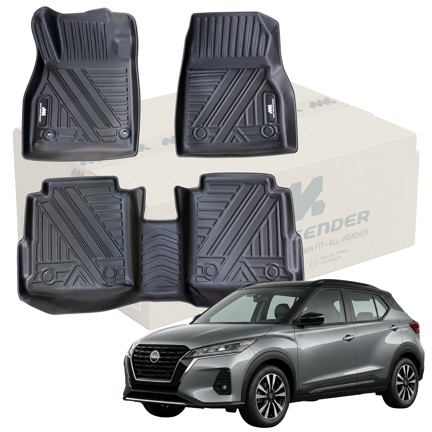 Tapetes Termoformados Matdefender Nissan Kicks / Kicks Play