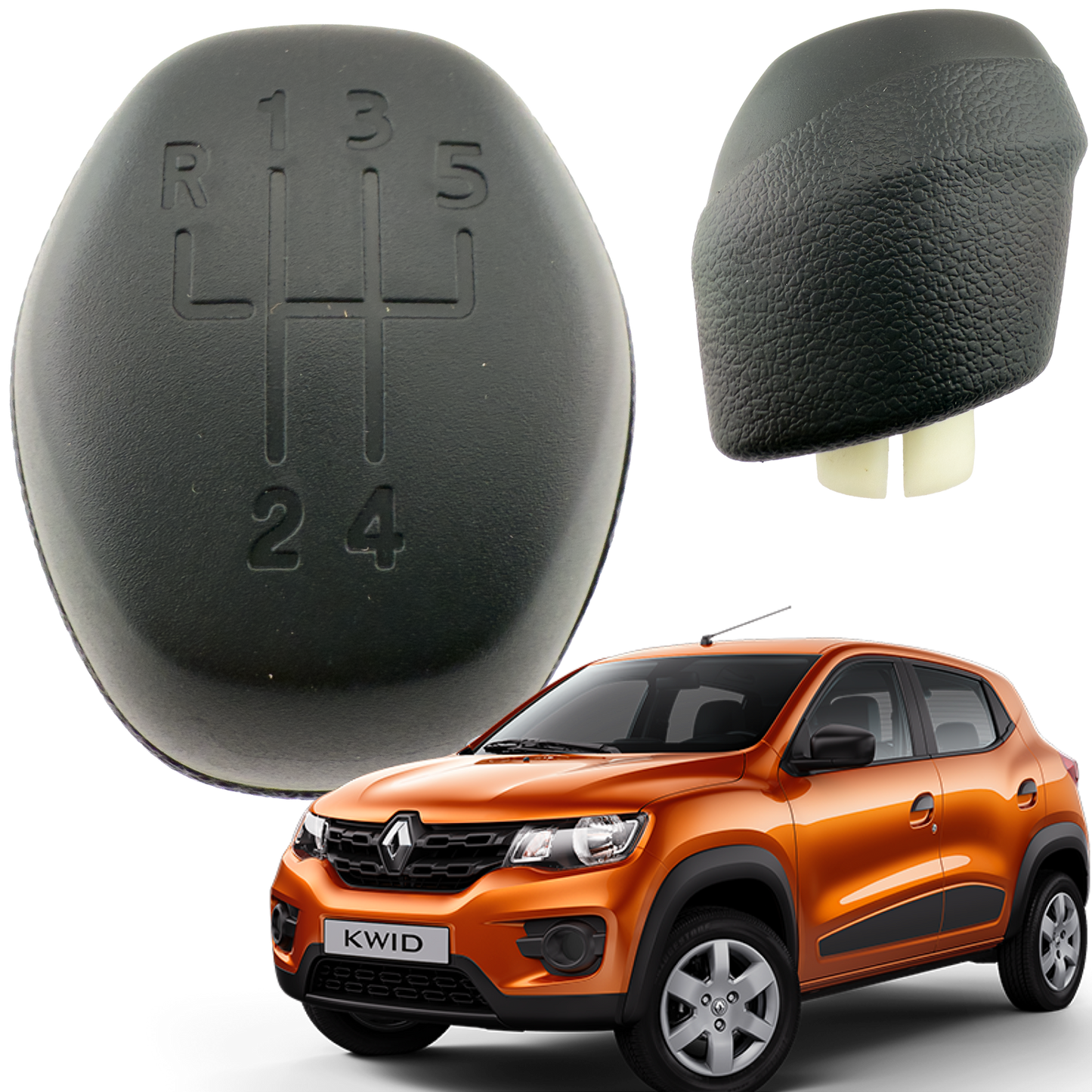 Pomo Pera Mr. Shift Para Kwid 2019 A 2026 Negro
