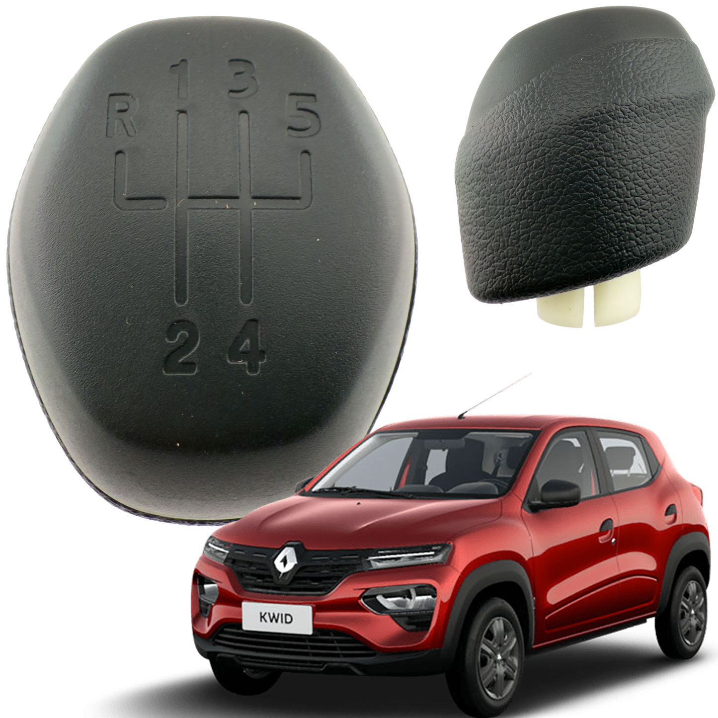 Pomo Pera Mr. Shift Para Kwid 2019 A 2026 Negro