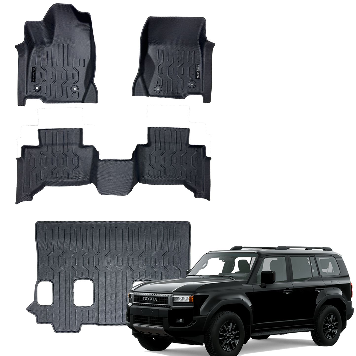 Tapetes termoformados MatDefender Toyota Prado J250