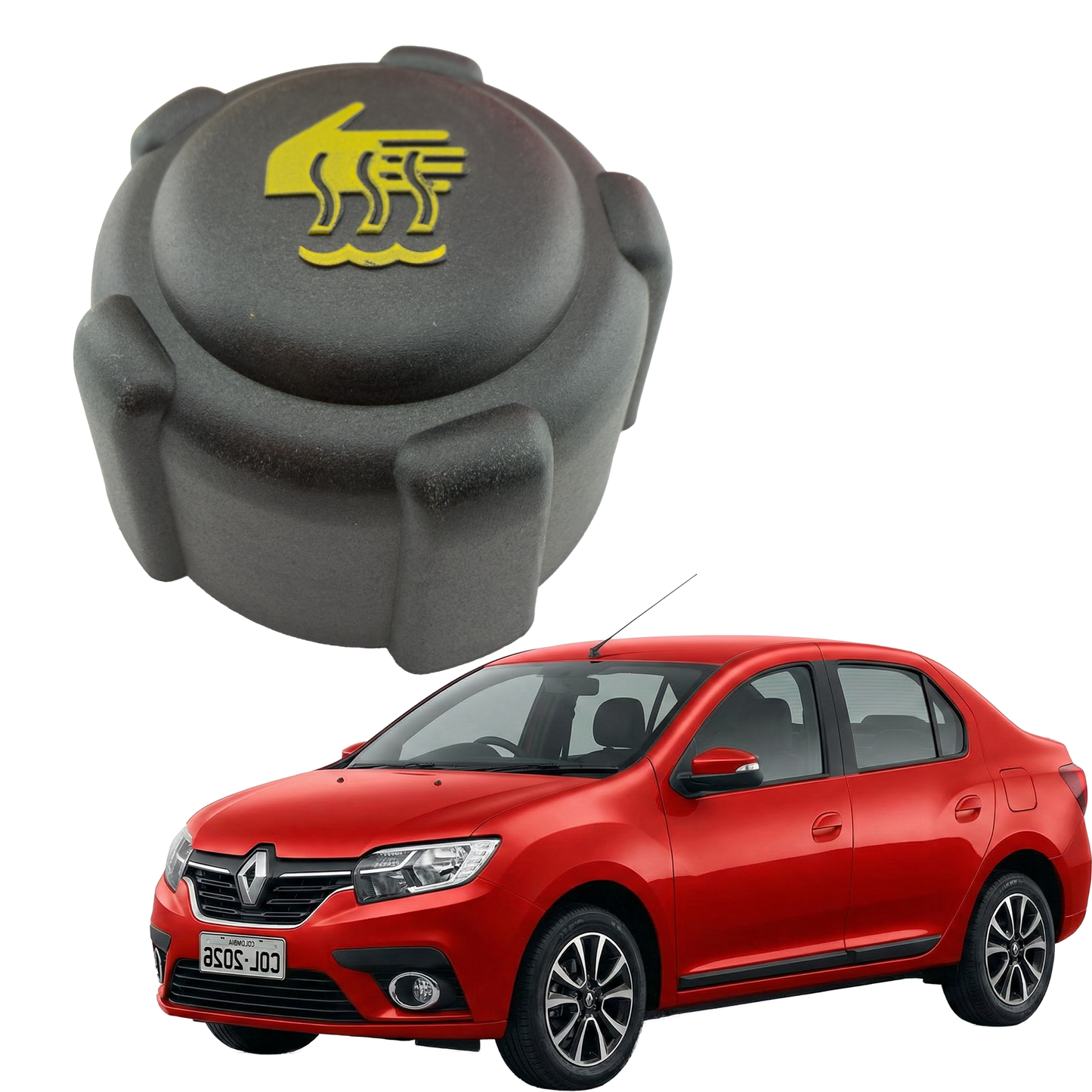 Tapa Deposito Refrigerante Renault Logan 2017-2027