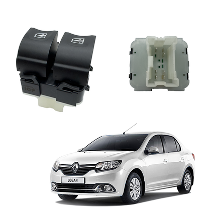 Switch doble elevavidrio Logan 2017-2027 sin Auto