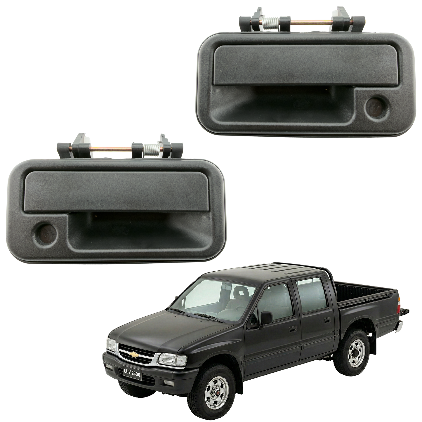 Kit Manijas Exteriores Traseras Chevrolet Luv 2300 1991-2005