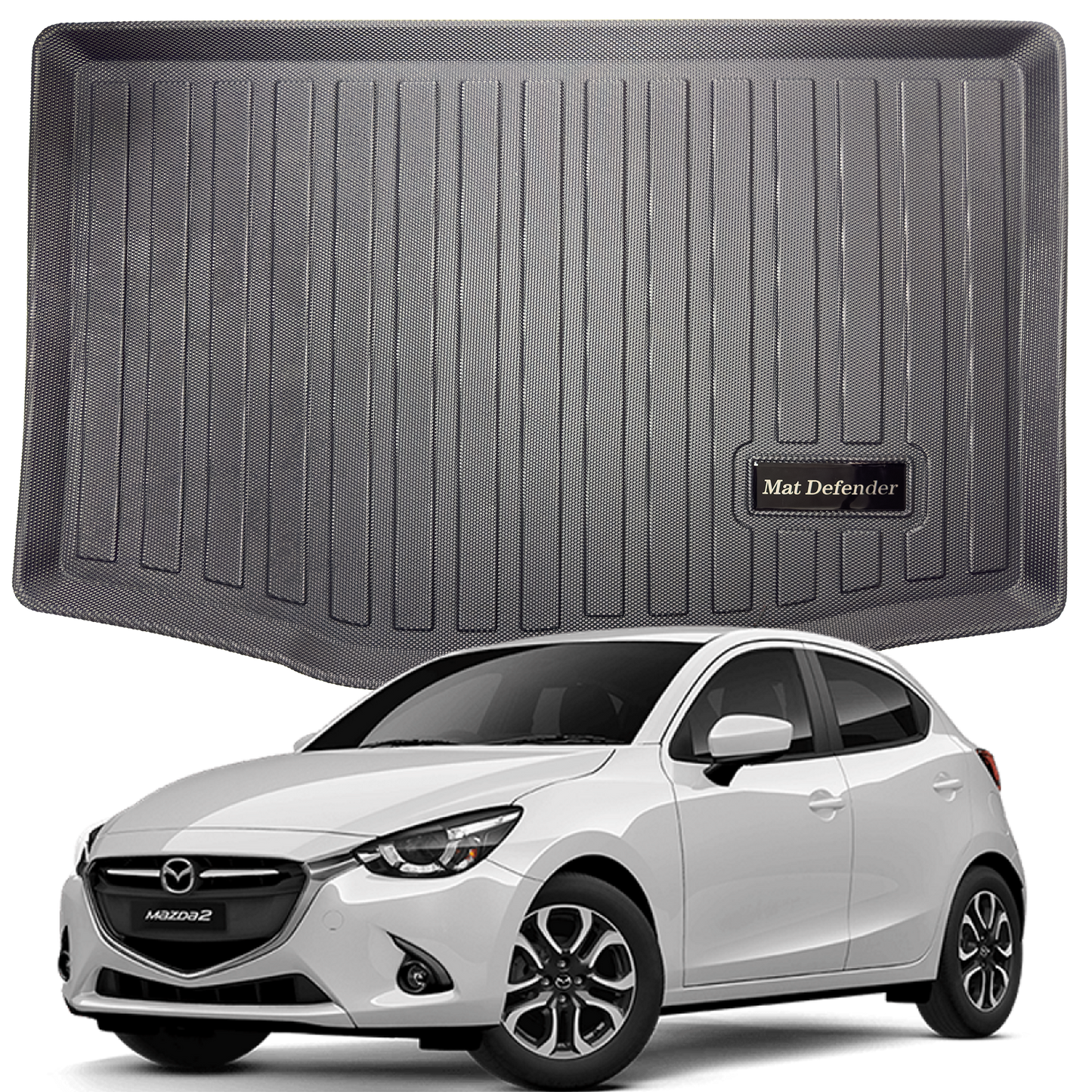 Tapete Baúl Termoformado MatDefender Mazda 2 2014-2026