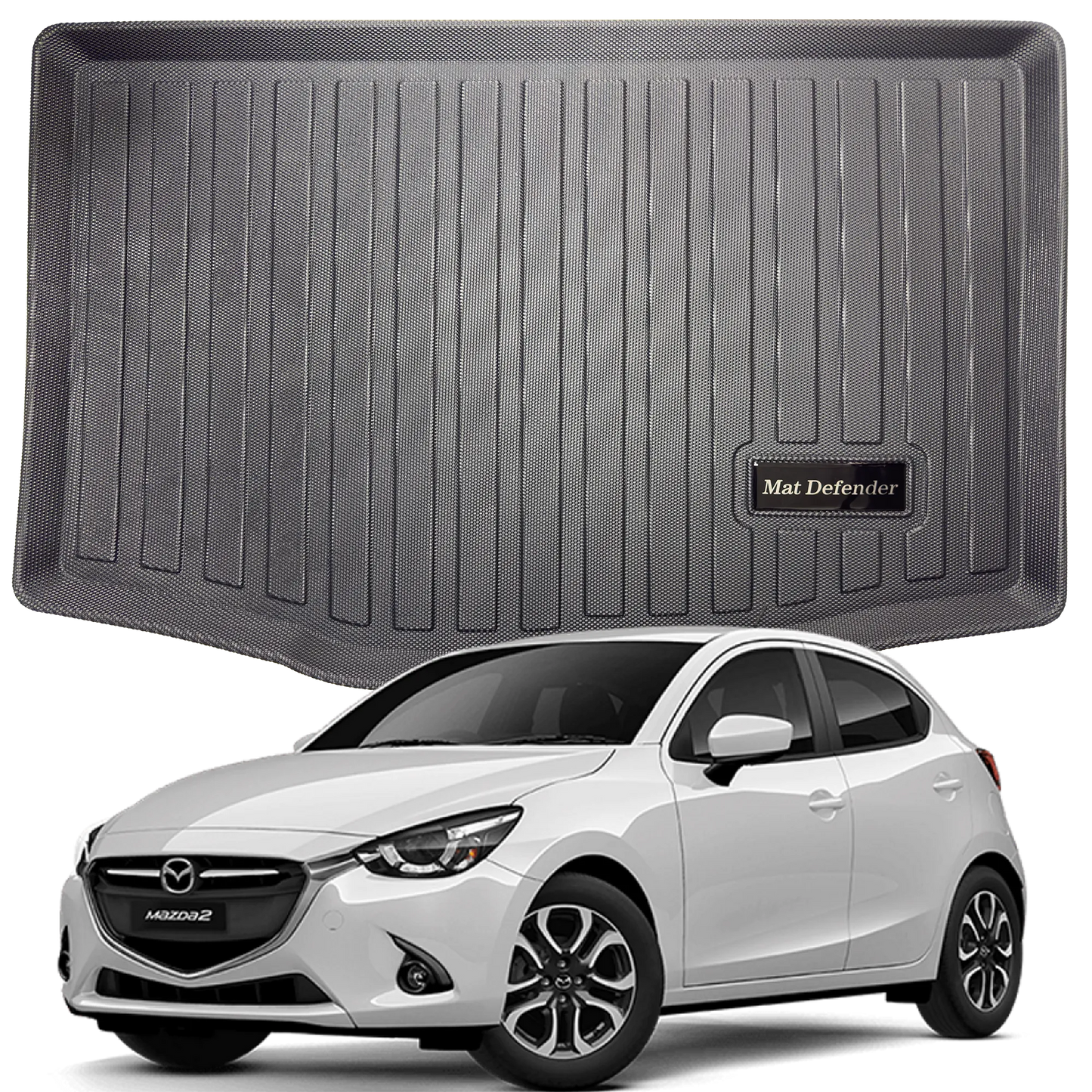 Tapete Baul Termoformado MatDefender Mazda 2 2014-2027