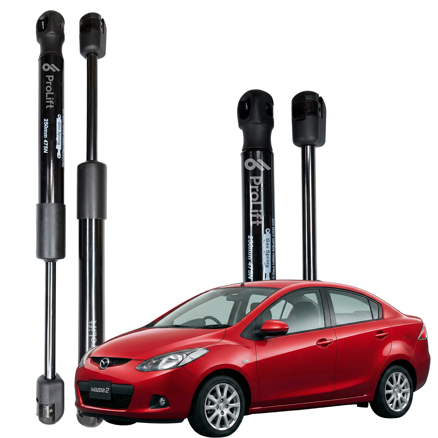 Kit Amotiguadores Baul ProLift Mazda 2 Sedan
