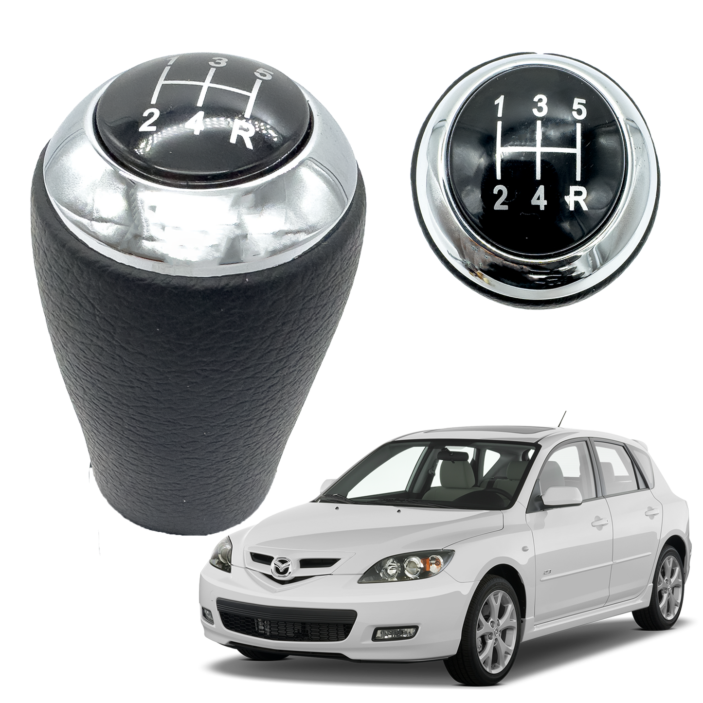 Pomo Pera de lujo Mazda 3 2005 - 2011