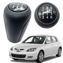 pomo pera en cuero Mazda 3 2005 - 2011