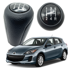 Pomo Pera Palanca de Cambios en Cuero Mazda 3 All New