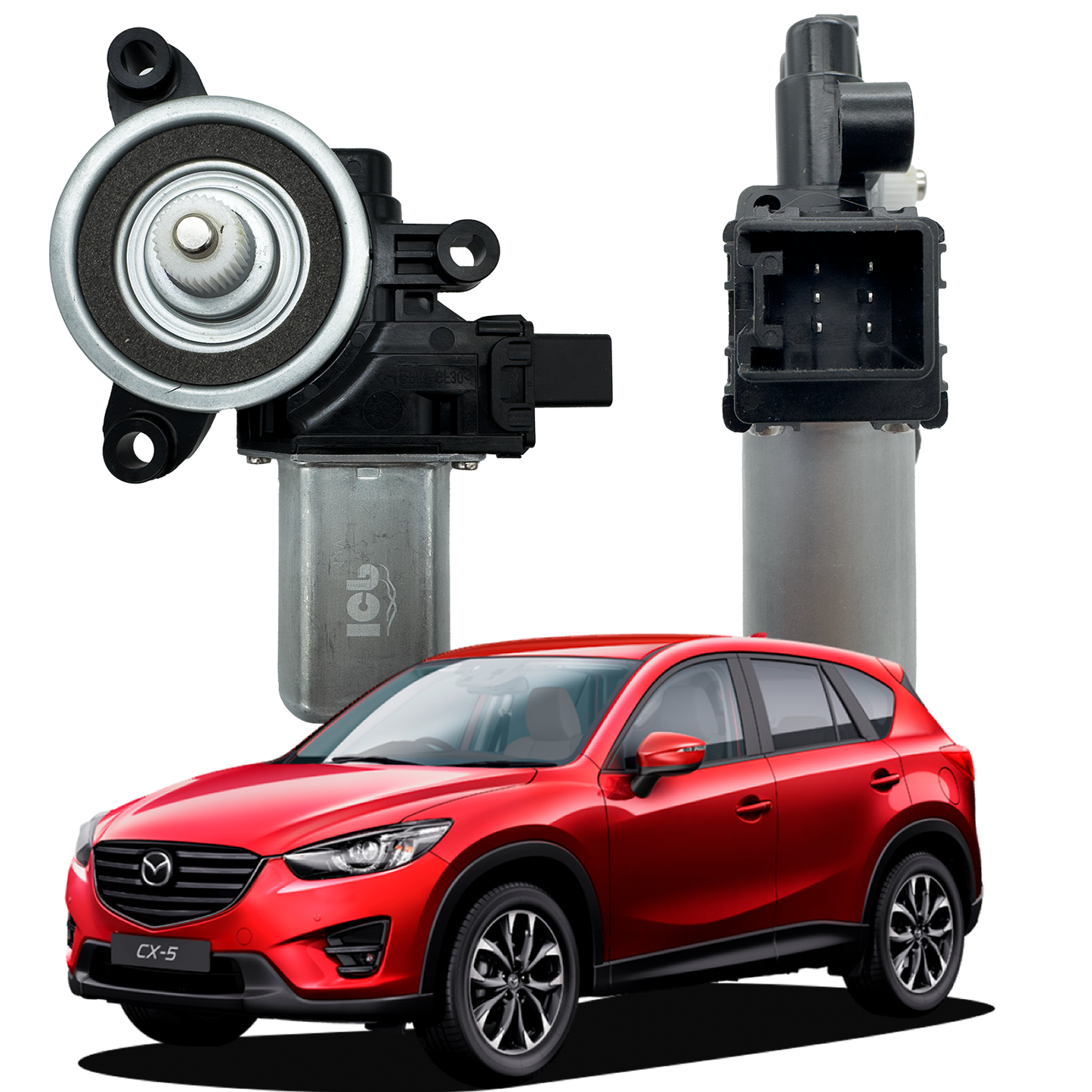 Motor Elevavidrio Mazda CX-5 2013 - 2018 delantero Izquierdo