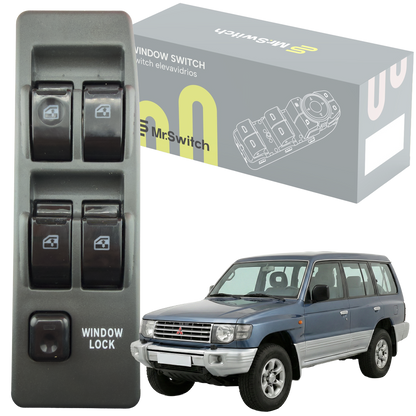 Switch Elevavidrio Principal Mitsubishi Montero Wagon 3.0