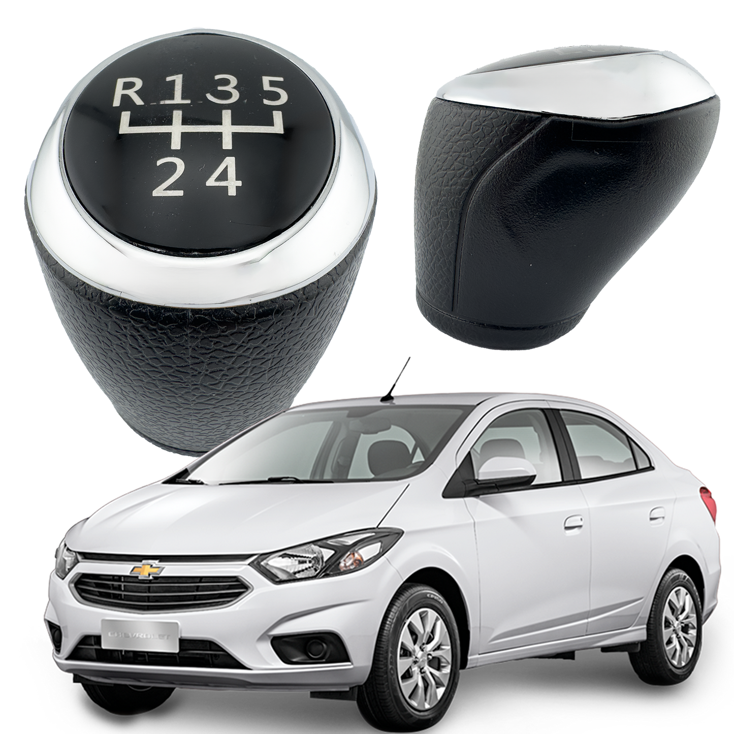 Pomo Pera Para Chevrolet Onix - Onix Activ - Joy 2013 - 2024